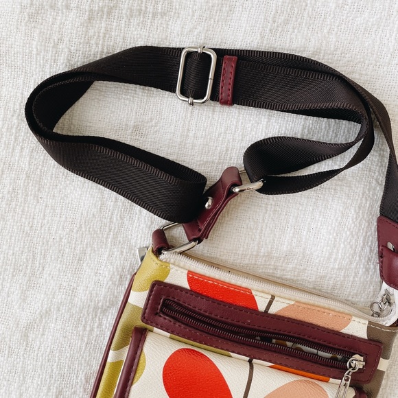 multi-color crossbody bag from France - Picture 11 of 11